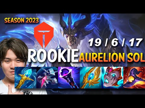 TES Rookie AURELION SOL vs AHRI Mid - KR Ranked