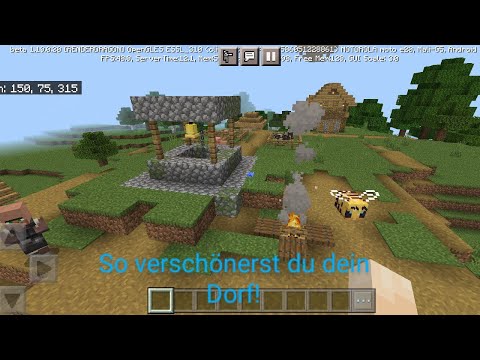 Minecraft: So verschönerst du dein Dorf!