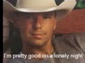 "Better As A Memory" (with lyrics) ~ Kenny Chesney