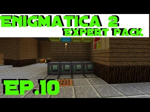 Enigmatica 2 - Ep.10 - RFTools Storage is Cheap