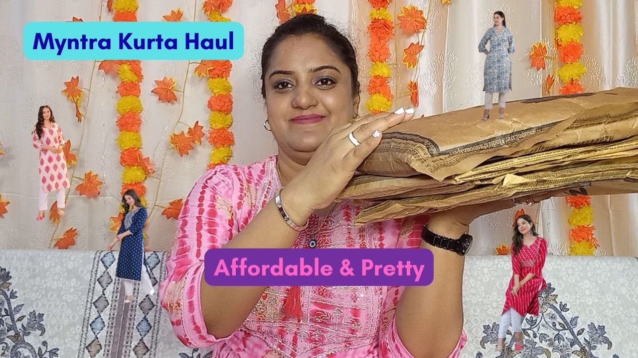 Affordable Myntra Kurta Haul