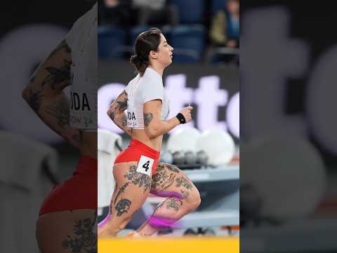 The Olympic Sprinter Who Stole the Show. #trackandfield #sports #shorts #olympics