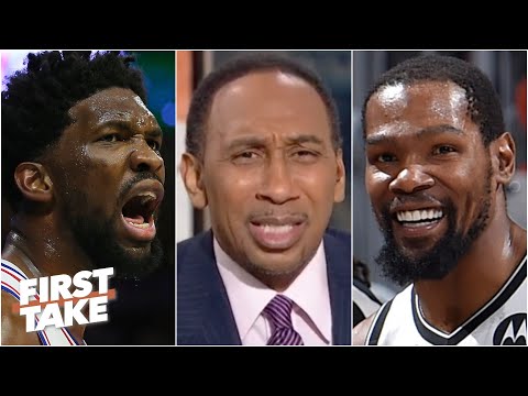 斯蒂芬-A.：凱文-杜蘭特比喬爾-恩比德更有MVP價值!| 第一視角 (Stephen A.: Kevin Durant is more of an MVP than Joel Embiid! | First Take)