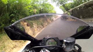 preview picture of video 'ZX10R col du chat savoie'