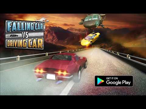 Falling Car Vs Driving Car - Xtreme Drag Race Video