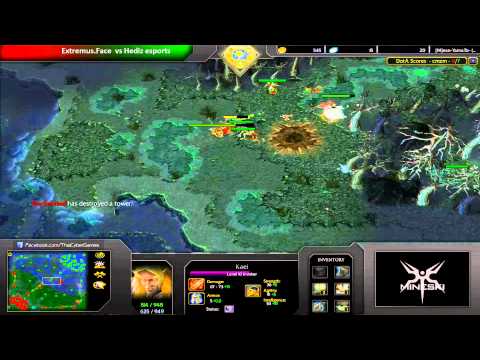 CGnetworkTV GEST DotA OFFLINE July 2013 Extremus.Face vs Hediz E-sport