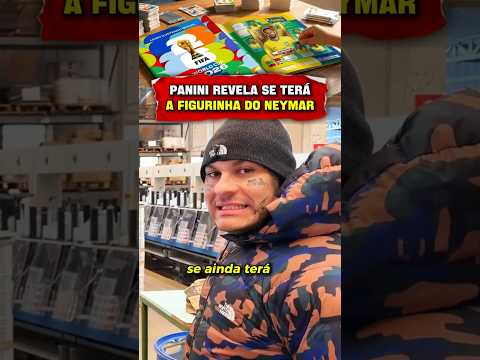 Revelado Se Ainda Terá a Figurinha do Neymar no Álbum da Copa 2026! #toguro #futebol #neymar