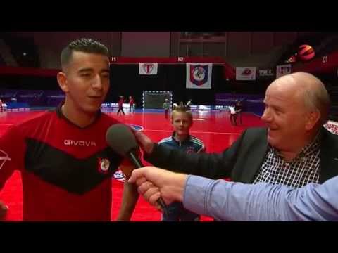 Piet Gabriels en Adil Zouthane na FCK de Hommel - Hovocubo