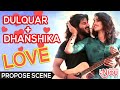 Dulquer Dhanshika Love Propose Scene Solo Malayalam Film Dulquer Film Malayalam Film