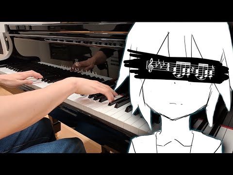 siinamota - Young Girl A (Piano + Sheet Music Animation)