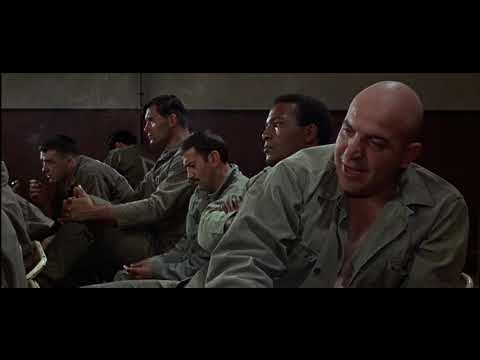 Telly Savalas asks an unusal question in "The Dirty Dozen" | Memes from movies