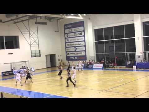 Seriana Alzano - New Basket Prevalle, azioni e canestri