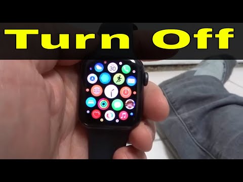 How To Turn Off Apple Watch Series 6-Easy Tutorial