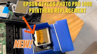 How To Replace the Print Head in an Epson Stylus Photo 1400