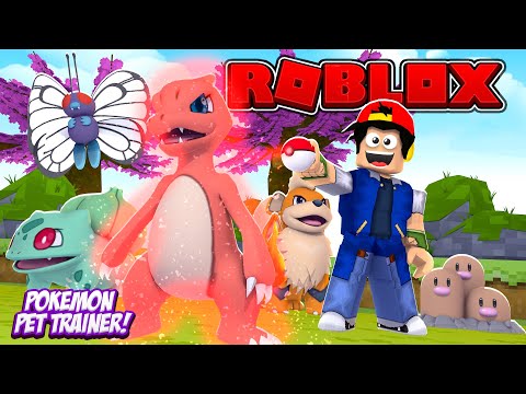 ROBLOX - POKEMON PET TRAINER SIMULATOR!!