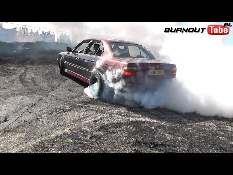 II Miejsce pokaz mocy PRO - BMW E38 740 "JONY" - XXII Ogólnopolski Zlot BMW Toruń