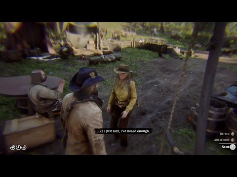 Pearson's Reaction on Arthur Getting Slapped By Sadie Adler - Red Dead Redemption 2
