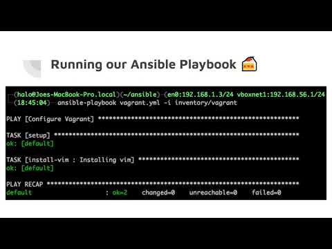 CakeFest Virtual 2021 Day 2 - Modern Infrastructure as Code with Ansible - Joe ferguson