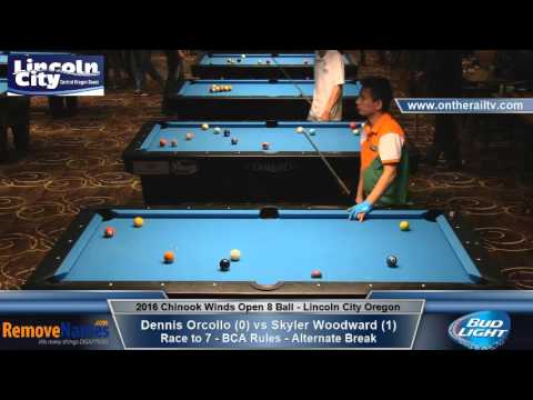 Dennis Orcollo vs Skyler Woodward - 2016 CWO 8 Ball Championships