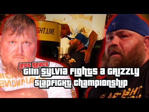 Tim Sylvia Vs Grizzly | SlapFIGHT Championship #slapbattles #slap