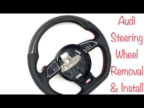 Audi A6 S6 4G C7 Steering Wheel Removal and Installation Help