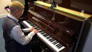 Video thumbnail for Steinbach Upright Piano in Mahogany  - Sleepy Shores by Piano Gallery Faringdon