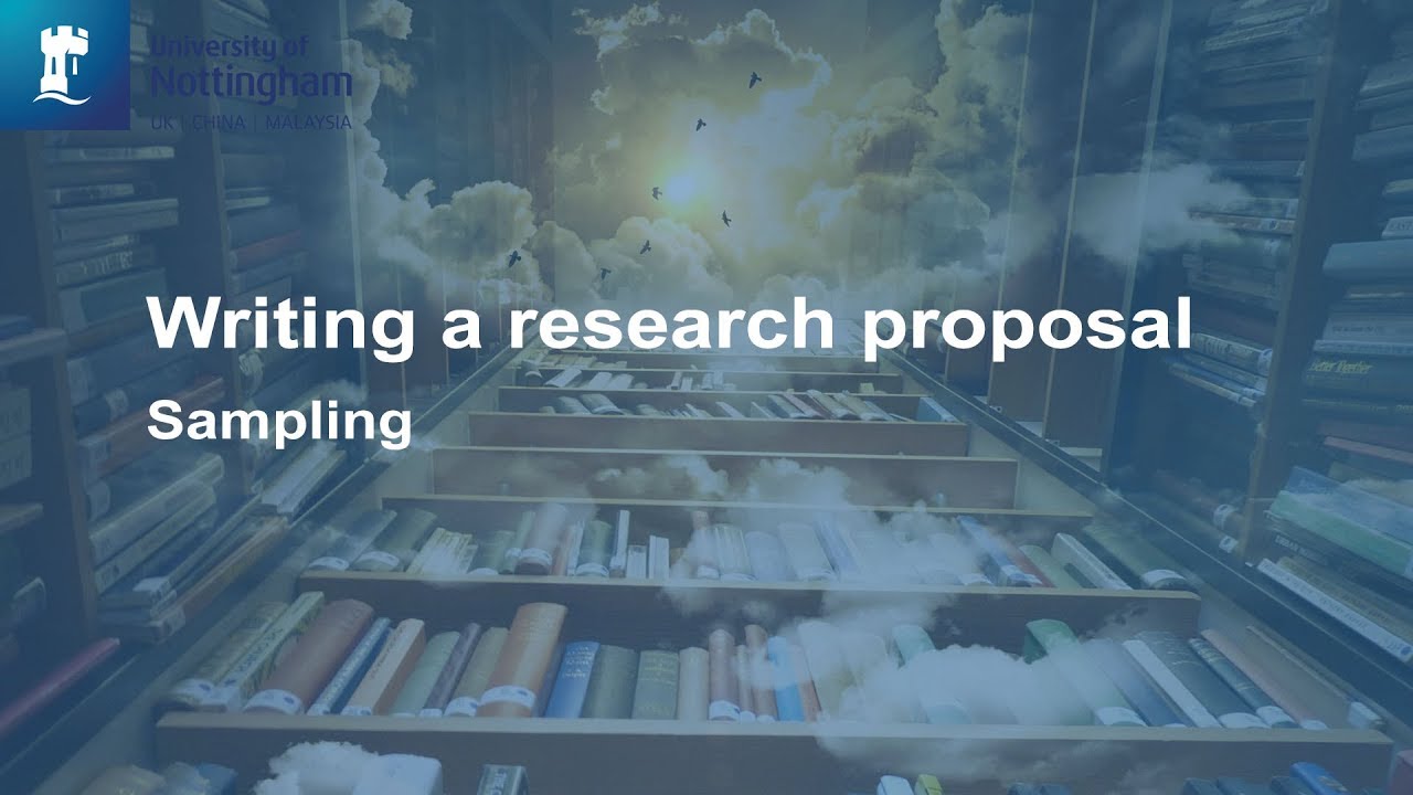 Writing a Research Proposal - Sampling