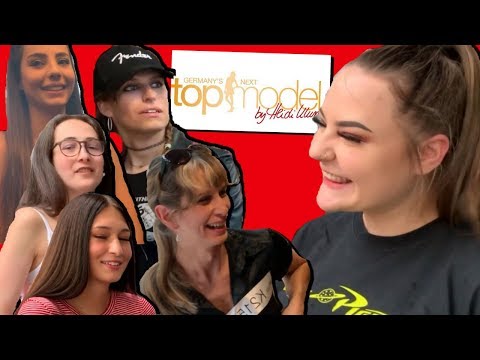 ICH GEHE ZUM GNTM CASTING