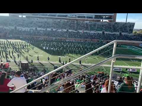 2022 UNT Homecoming Half Time Show #meangreen #unt