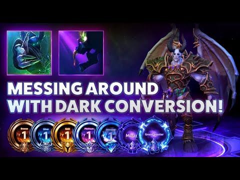 Malganis Dark Conversion - MESSING AROUND WITH DARK CONVERSION! - Hardstuck Bronze 5 Adventures 2022