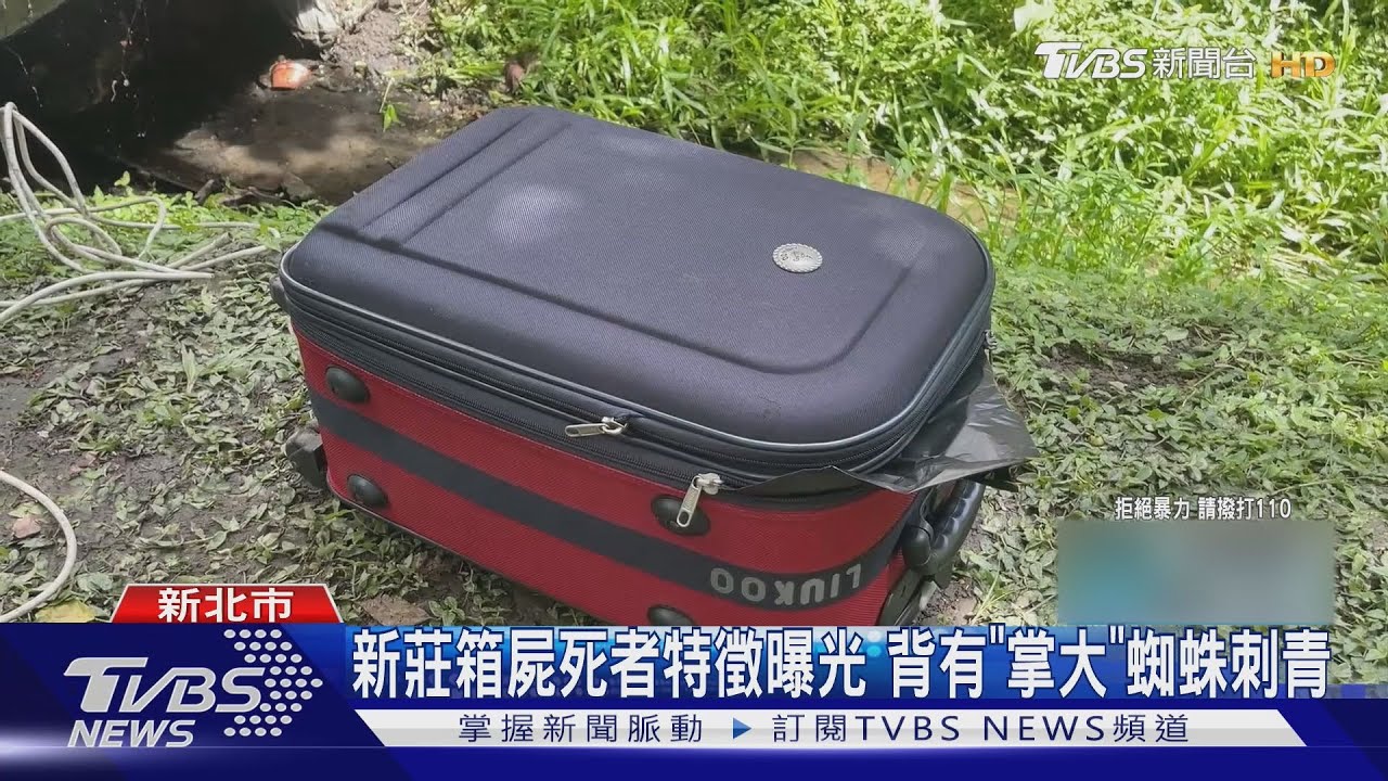 新莊箱屍死者特徵曝光　背有「掌大」蜘蛛刺青