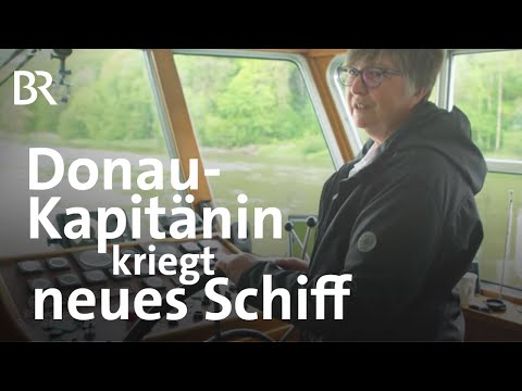 Ausflugsschiff gegen Selbstabholung: Donau-Kapitänin auf Rhein-Tour | Schwaben & Altbayern | BR