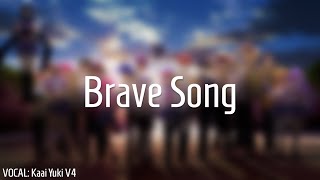 Video thumbnail for 「Kaai Yuki V4 NATURAL (trial)」 Brave Song (Angel Beats ED) | VOCALOID 4 cover by Nezuh kun