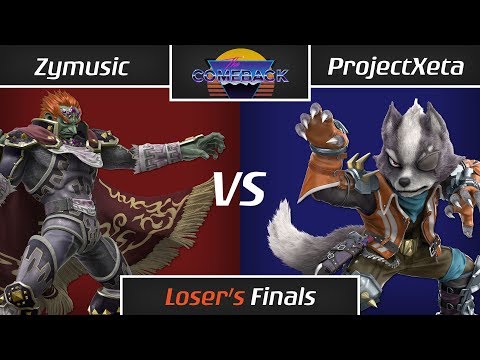 ProjectXeta (Wolf/Palutena) vs Zymusic (Ganondorf) - Losers Finals - The Comeback 32