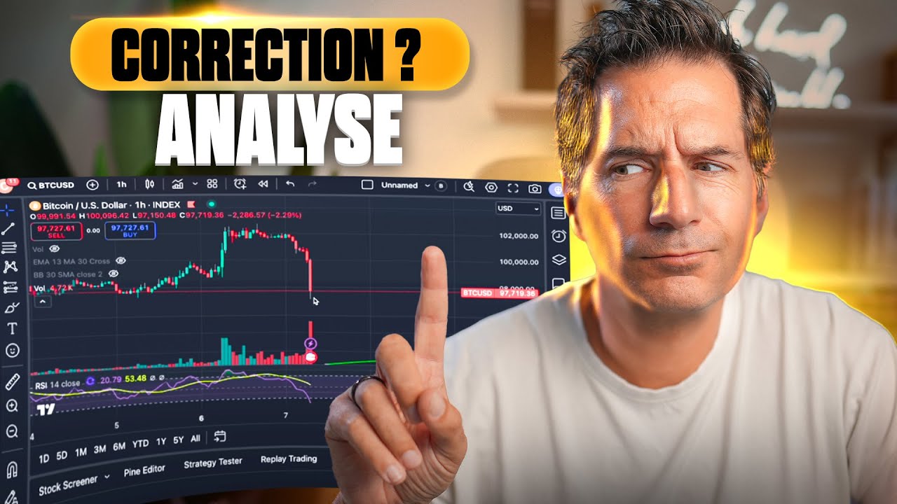 🚨 CORRECTION? Analyse du marché, de la volatilité et des whales