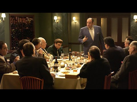 Tony's Speech To Soprano Family, Captains And Soldiers - The Sopranos HD
