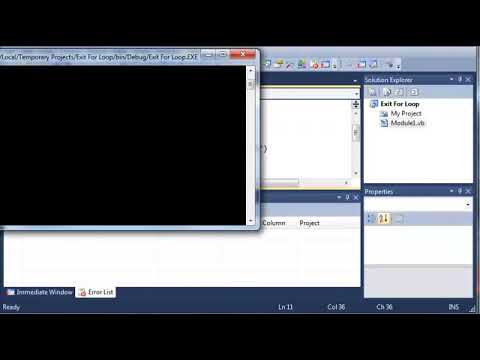 Visual Basic Tutorial   29   Continue For