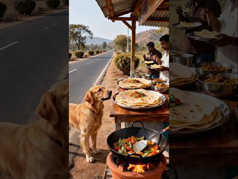 Dog helps old people in their hard times. #dog  #shorts