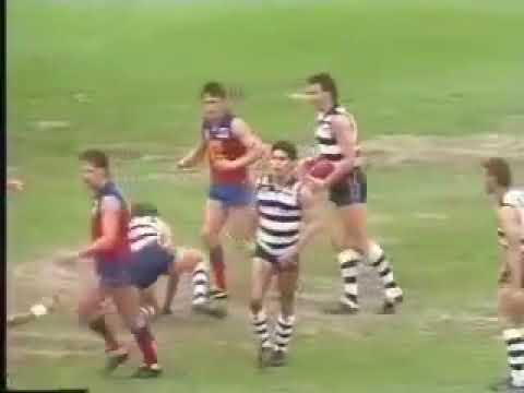 Fitzroy Lions 1989 Reserves Grand Final   Dean Lupson Sniping leads to Brawl