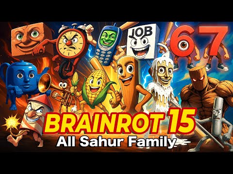 Smirkzy - Brainrot Anime Opening Song Pt. 15 (Official Music Video) feat. SAHUR FAMILY