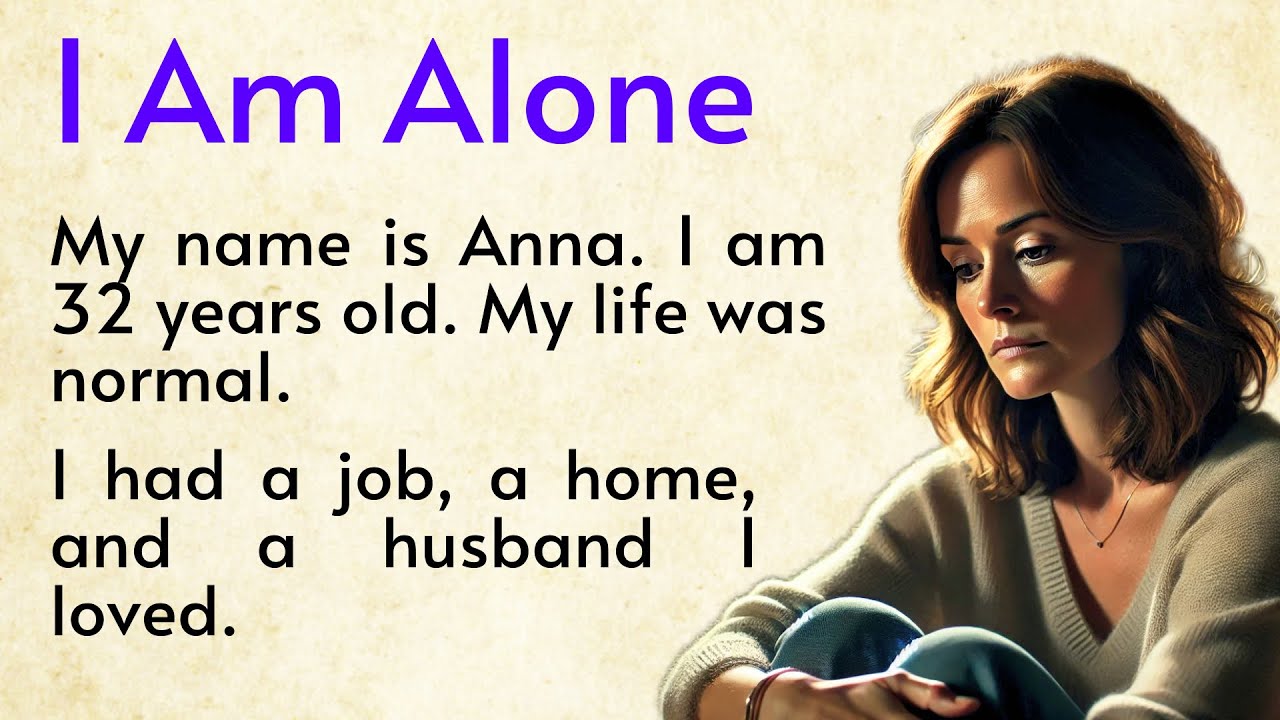 Alone Again – An Emotional Story About Love, Betrayal ✅ Learn English through stories ✅