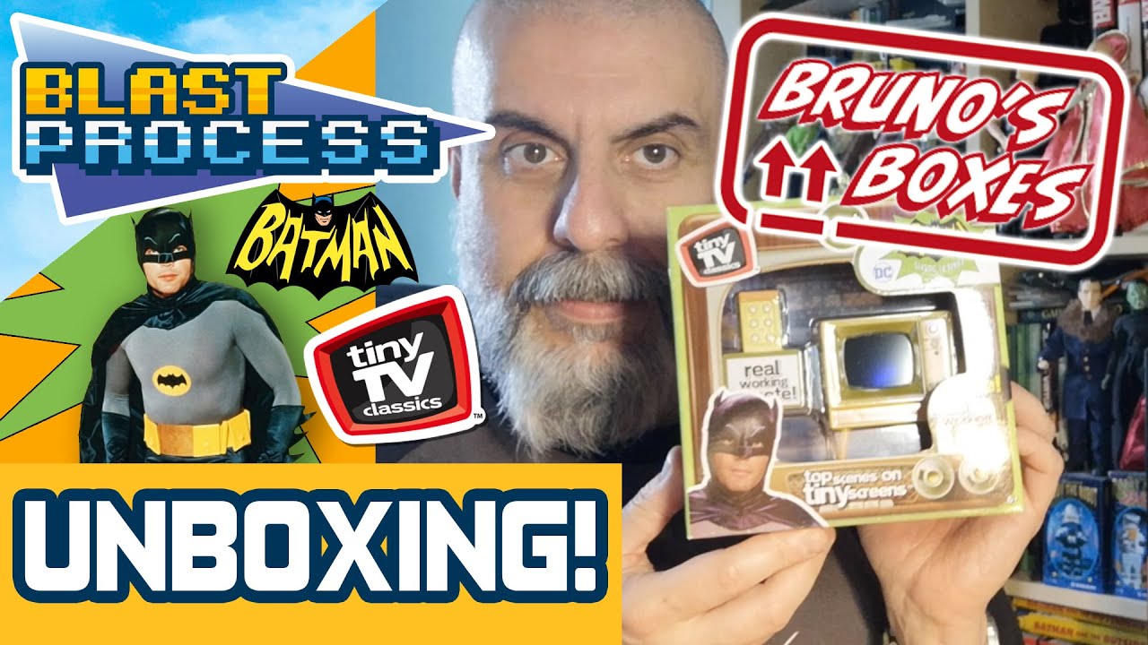 Tiny TV Classics - Batman Edition Unboxing! | Bruno's Boxes
