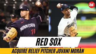 Red Sox Acquire Relief Pitcher Jovani Morán in Trade with Twins