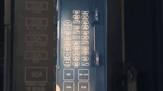 Does the HIACE have a fuse box?! 🚐 #hiace #shorts