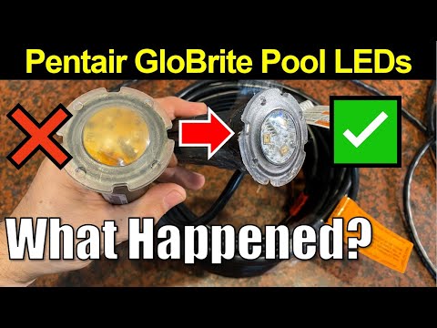 💦Pool Help 9 ● Replace Failed Pentair GloBrite LED Lights In Your Pool