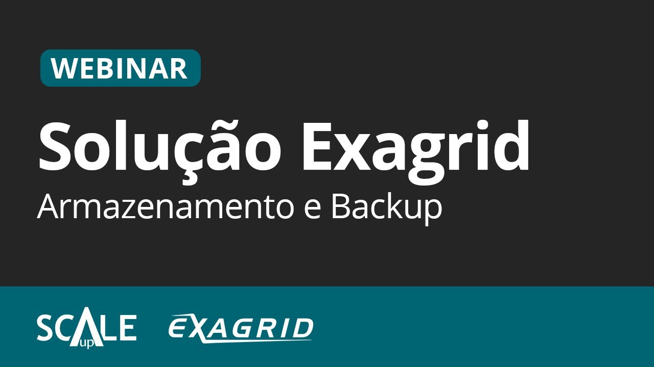 O que é Exagrid? | Armazenamento de backup em camadas | Webinar