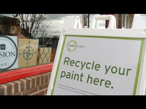 Paint recycling program helps boost business