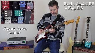 Video thumbnail for Kingsley Preamps/pedals into Fryette Power Station. by Simon Jarrett
