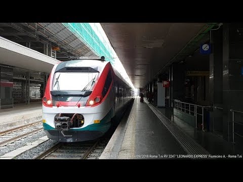 RV 3247 "LEONARDO EXPRESS" Fiumicino Aeroporto - Roma Termini
