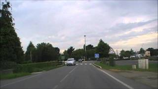 preview picture of video 'Driving Along Rue des Goëlos & Rue du Poirier, Saint-Alban, Brittany 22nd August 2011'